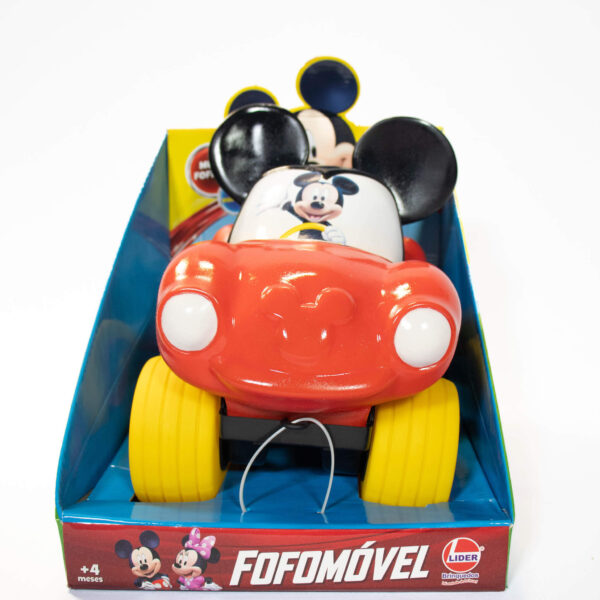 Brinquedo Veiculo Coleçao Fofomovel Mickey Lider