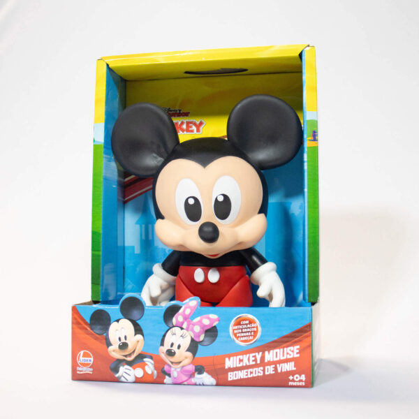 Boneco Vinil Mickey Baby-Lider