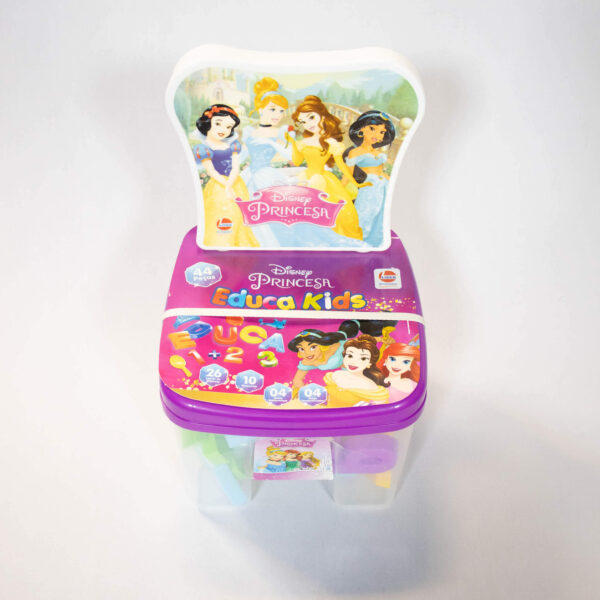 Brinquedo Educativo Disney Princesas Educa Kids 40 Peças.