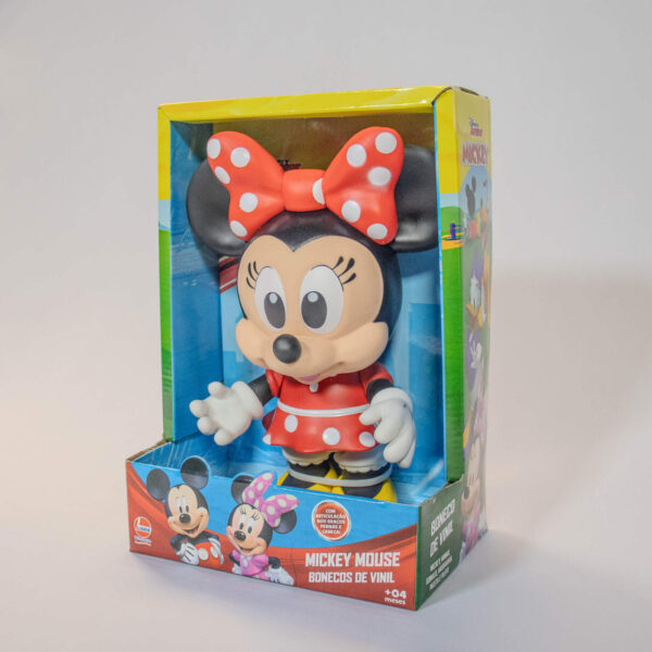 Boneco Vinil Minnie Baby Lider.