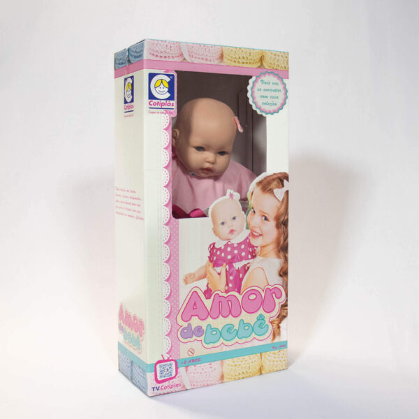 Boneca Amor De Bebe Bebezao-Pesadinho