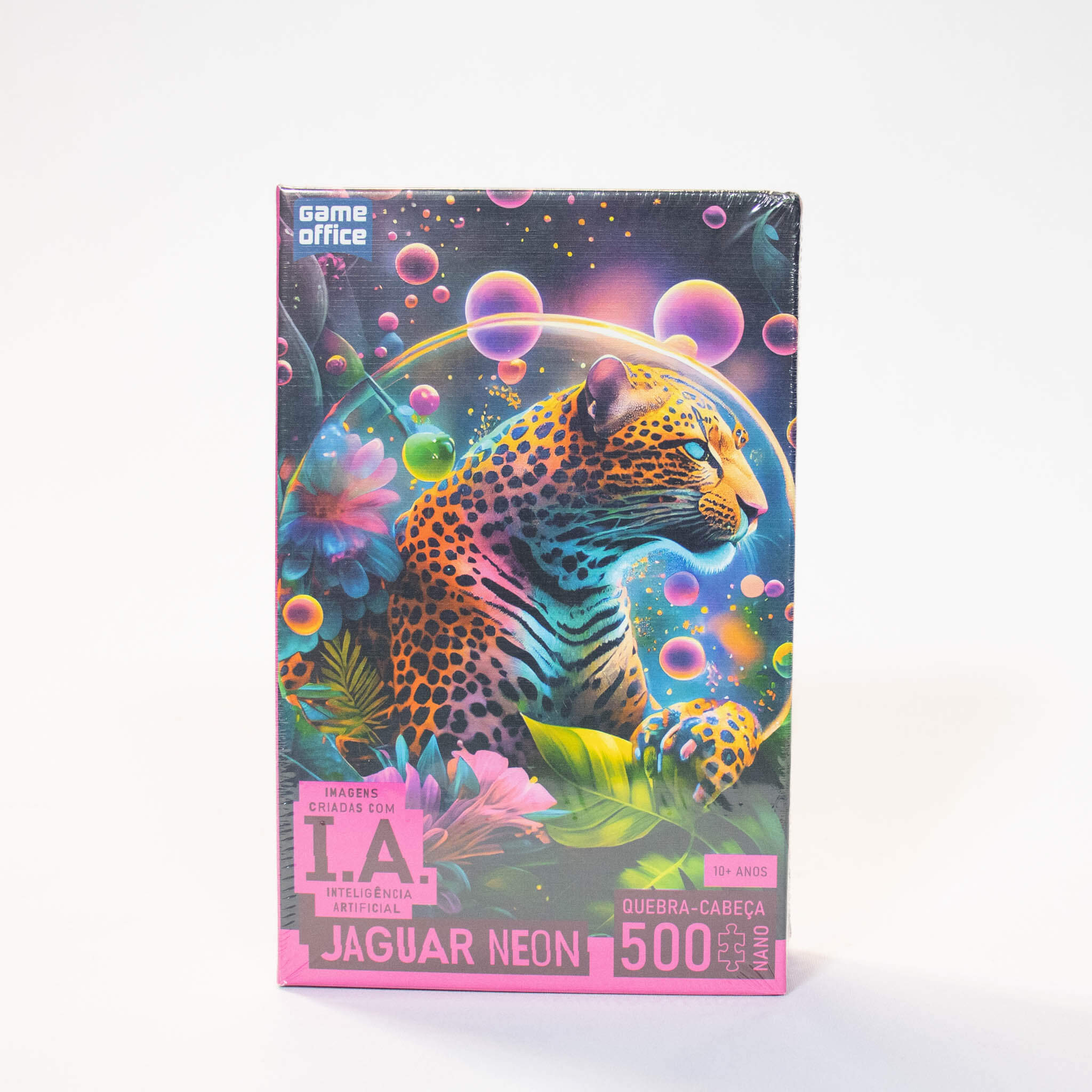 Quebra-cabeça ia Jaguar Neon 500 Peças