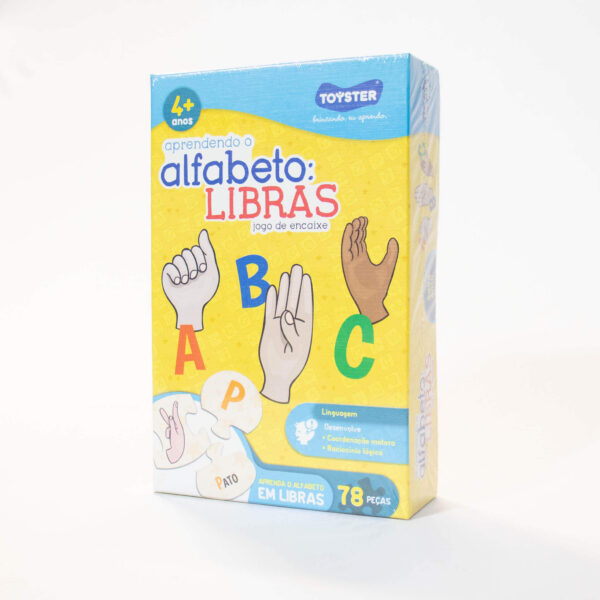 Jogo Educativo Aprendendo o alfabeto em libras Toyster.