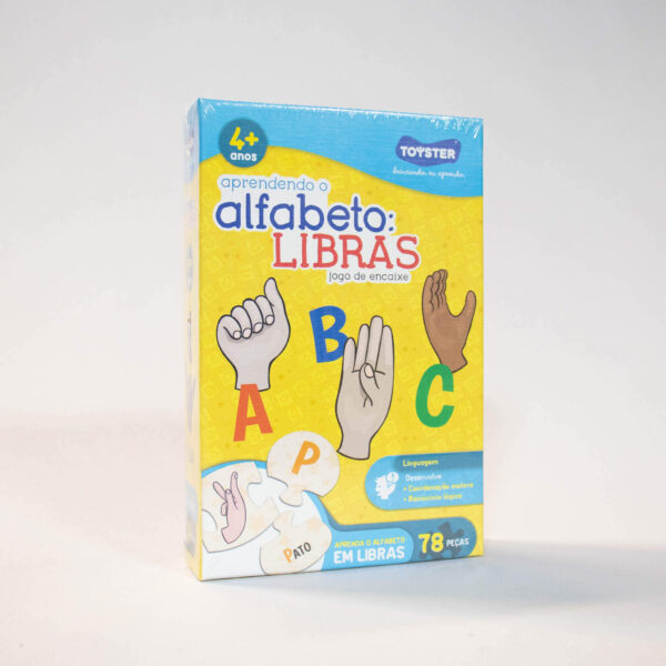 Jogo Educativo Aprendendo o alfabeto em libras-Toyster