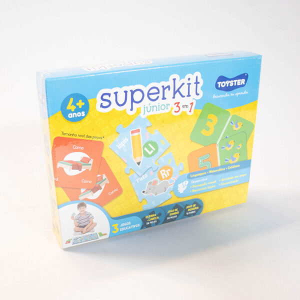 Super kit educativo Júnior 3 em 1 Toyster.