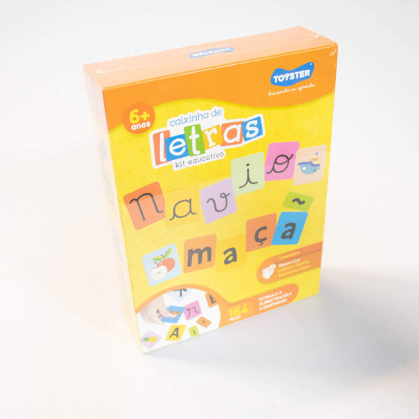 Jogo Educativo Caixinha De Letras Toyster.