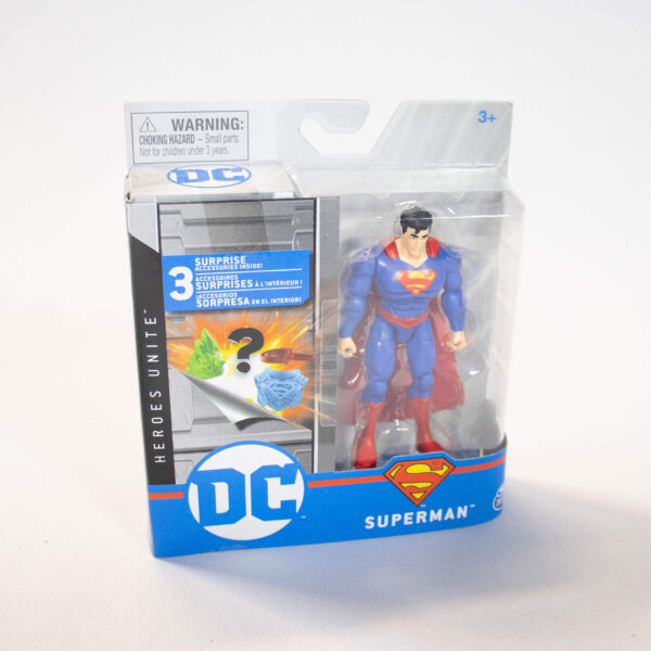 Boneco Dc Liga Da Justiça Dc Super Man.