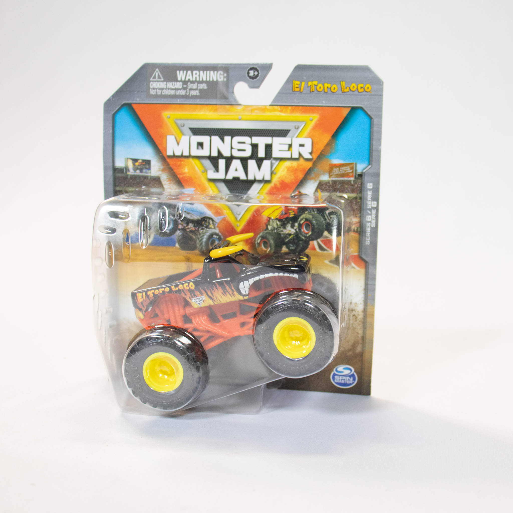 Carrinho Monster Jam El Toro Loco Cross Rally Carro Trilha