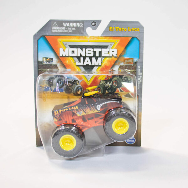 Carrinho Monster Jam El Toro Loco Cross Rally-Carro Trilha