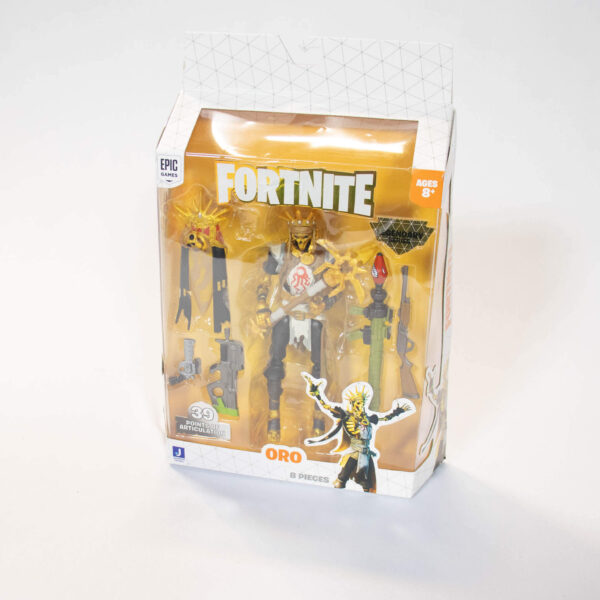 Boneco Fortnite Oro-Legendary Series