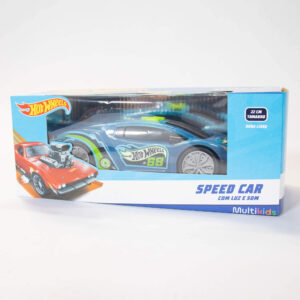 Hot Wheels Speed Car Roda Livre Com Luz e Som Multikids