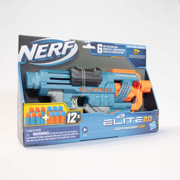 Lançador Commander RD-6 Nerf-Elite 2.0