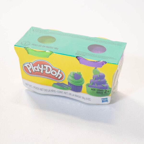 Play Doh Massinha 2 Potes-Verde E Roxo