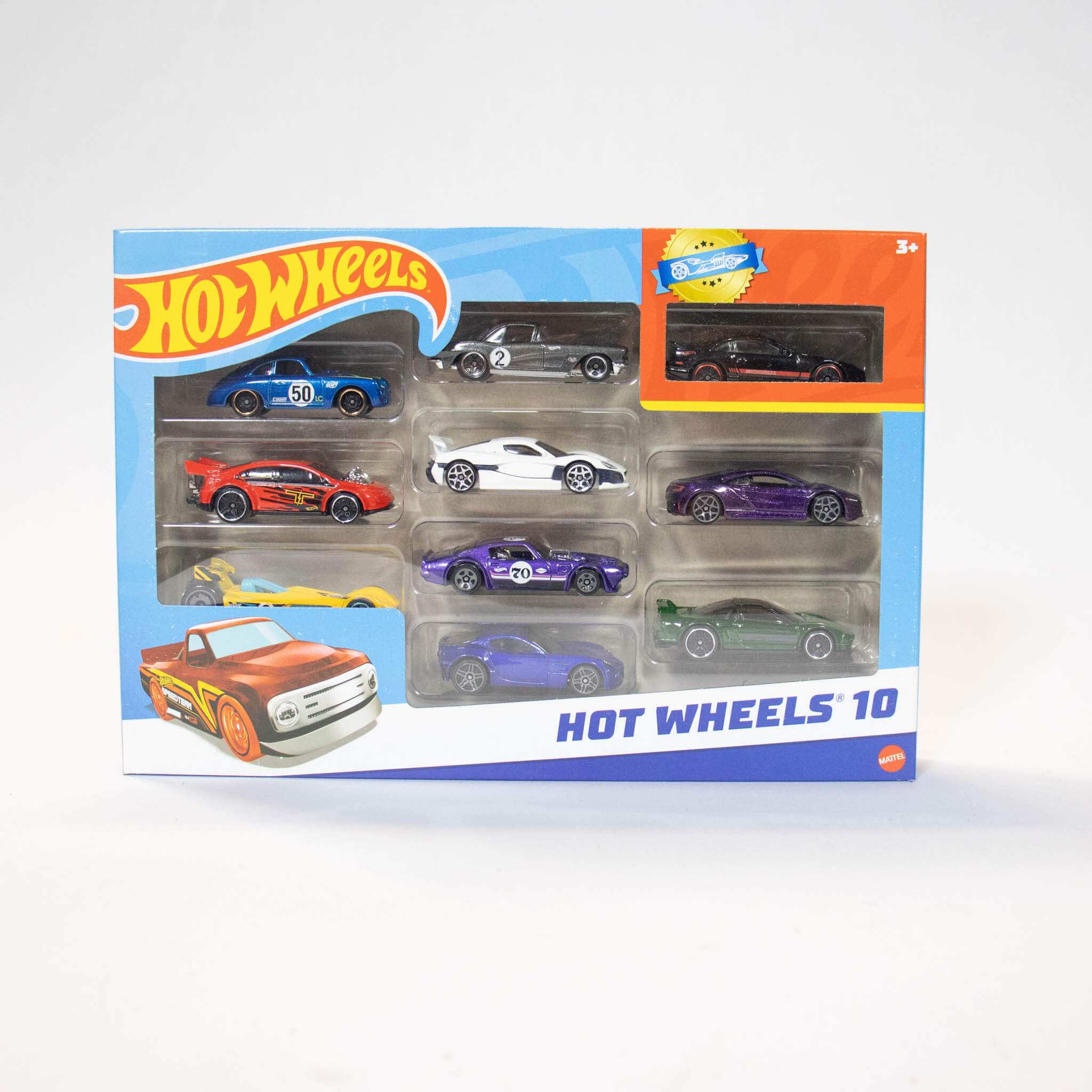 Kit Coleção Carrinho Hot Wheels 10 Peças