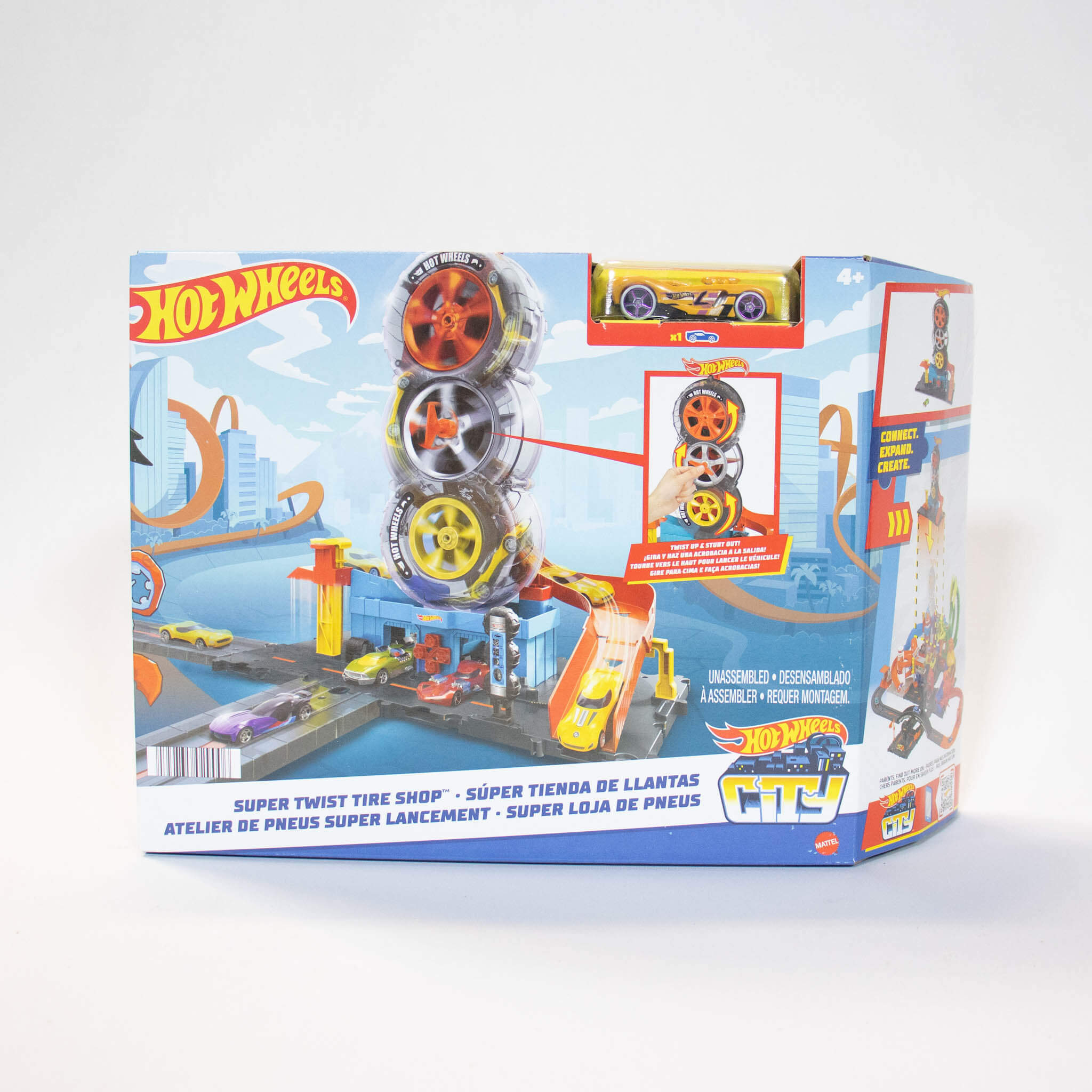 Pista Hot Wheels Super Loja De Pneus Mattel HDP02