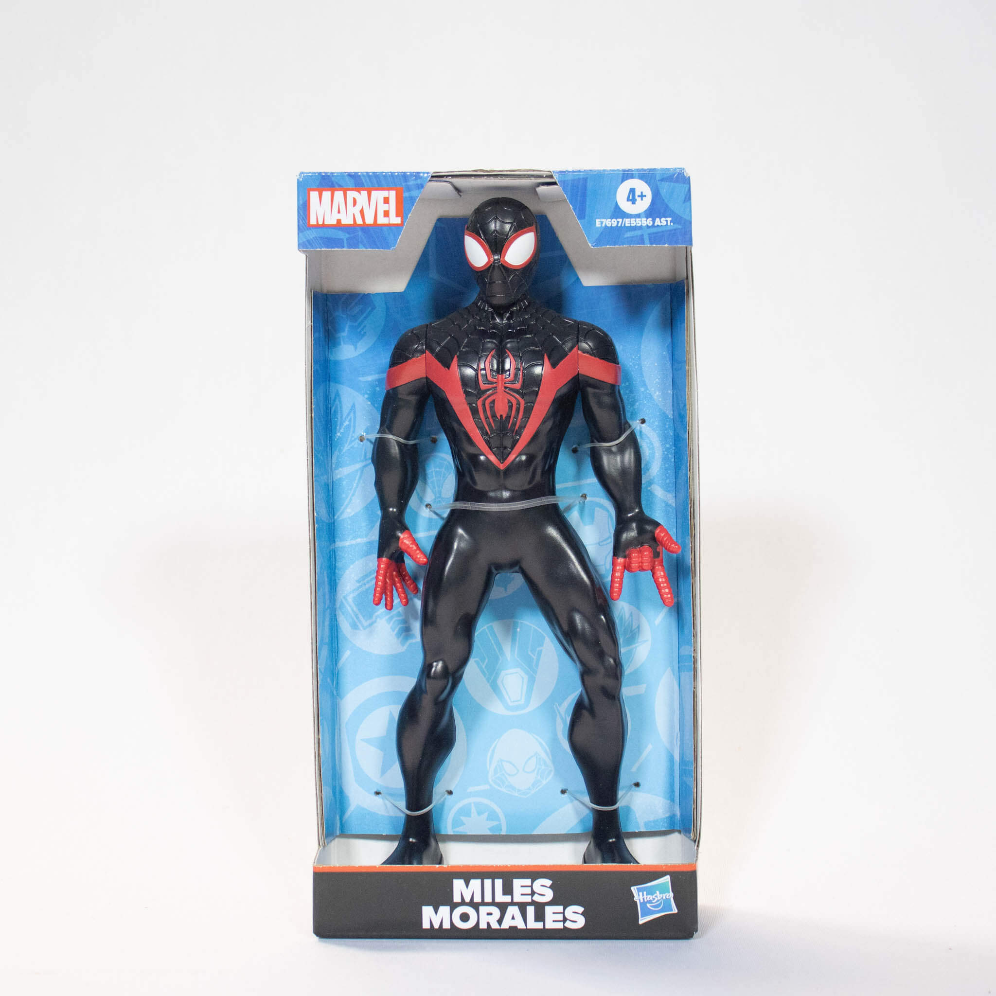 Miles Morales Preto e vermelho Marvel Olympus